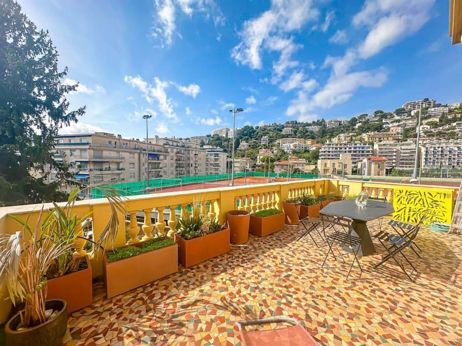 Appartamento Exceptionnel Belle Epoque Avec Grande Terrasse Plein Sud Nizza